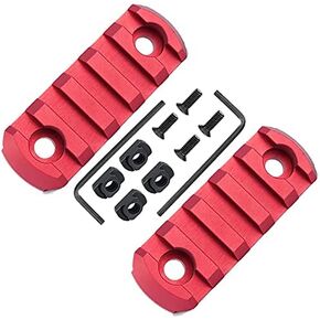 5 Slots 2 Pack - M lok 5 Slots Section Super Value Pack M Lok with 4 Screws and 4 Nuts