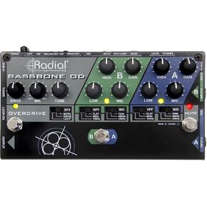 Bassbone OD Guitar Effects Switcher - Black