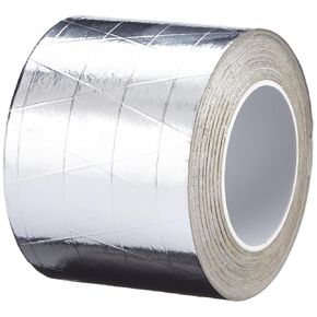 TapeCase TCFSK FSK Facing Tape, Aluminum Foil/Scrim/Kraft Tape - 3" x 10yds (1 ROLL)