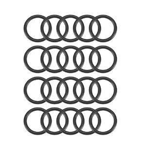 uxcell Nitrile Rubber O-Rings 11.21mm OD 7.65mm ID 1.78mm Width, Metric Sealing Gasket, Pack of 20