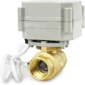 2 Way Brass 9-24VAC/DC 0-10V Proportional Integral Control Ball Valve (1 inch)