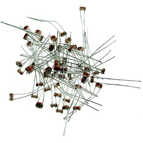 50 pcs Inductor Sensor Photo Light Sensitive Resistor Photoresistor 5516 GL5516
