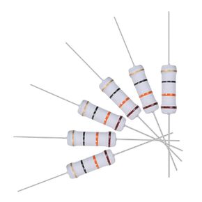 uxcell 30Pcs 13 Ohm Resistor, 2W 5% Tolerance Metal Oxide Film Resistors, Axial Lead, Flame Proof for DIY Electronic Projects and Experiments