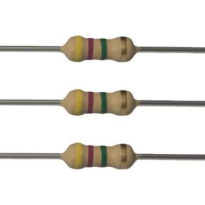 100EP5124M70 4.7M Ohm Resistors, 1/2 W, 5% (Pack of 100)