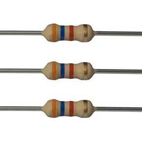 10EP5123K60 3.6k Ohm Resistors, 1/2 W, 5% (Pack of 10)