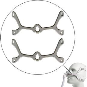 إطار قماشي مكون من قطعتين متوافق مع قناع Wisp CPAP، إطار قماشي بديل Wisp Headgear لقناع CPAP، متوافق مع إطار قماش قناع Wisp، مقاس متوسط in Kuwait