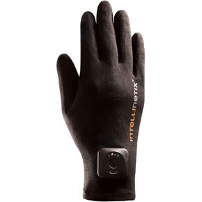 Brownmed - Intellinetix Therapy Gloves - Compression Hand Gloves for Arthritis Support - Massage Gloves with Wearable Vibration Therapy - Hand Support - Medium