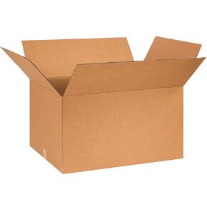 BOX USA 26x18x14 Corrugated Boxes, Large, 26L x 18W x 14H, Pack of 10 | Shipping, Packaging, Moving, Storage Box for Home or Business, Strong Wholesale Bulk Boxes