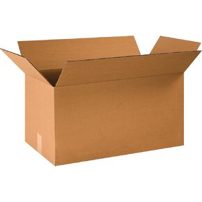 PARTNERS BRAND 24x12x12 Long Corrugated Boxes, Long, 24L x 12W x 12H, Pack of 20 | Shipping, Packaging, Moving, Storage Box for Home or Business, Strong Wholesale Bulk Boxes