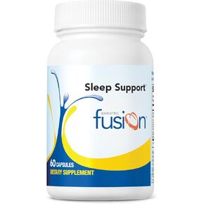 Bariatric Fusion Sleep Support | Vegan Sleep Supplement with Melatonin and Ashwagandha | Bariatric Vitamin for Adults* | Gluten, Dairy and Soy Free | Non-GMO | 60 Capsules