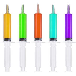 50 Pcs Jello Shot Syringes with Tip Cap, 20ml Shot Syringe for Halloween, Thanksgiving, Christmas, Birthday, Graduation, Holiday Party Favor