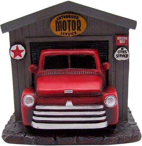 Red Truck Shop Napkin Holder, Novelty Rustic House Decor for Kitchen, 6 Inch in Saudi Arabia