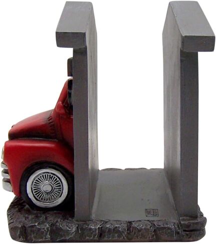 Red Truck Shop Napkin Holder, Novelty Rustic House Decor for Kitchen, 6 Inch in Saudi Arabia