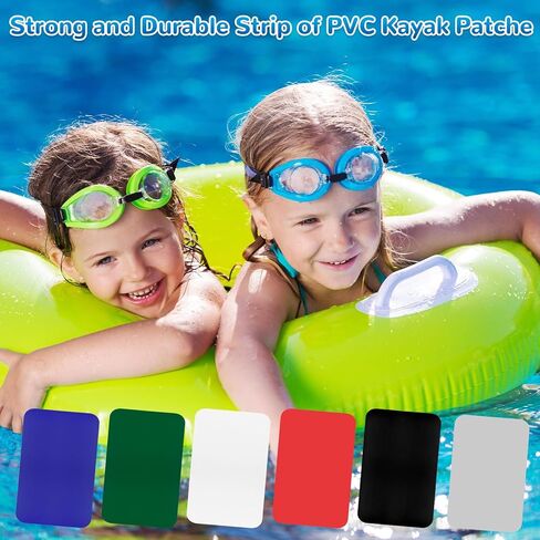9 قطع من رقع إصلاح PVC لقوارب الكاياك القابلة للنفخ. لا يتضمن أي غراء! in Kuwait