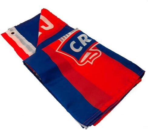 Crystal Palace Striped Flag - Authentic EPL in Saudi Arabia
