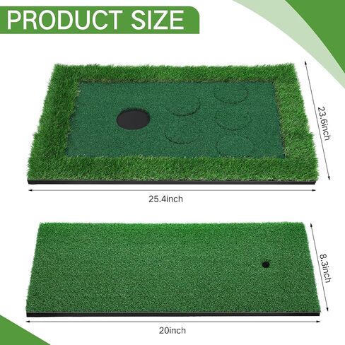 Floating Golf Green for Pool Set includes 2 Floating Golf Putting Greens 2 Chipping Mats 12 Golf Balls and 2 Fixed Ropes Fun Gift for Golf Enthusiasts Summer Outdoors Pool Party Supplies in Saudi Arabia