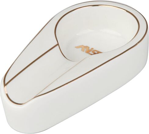 Premium White Cigar AshTray for Outdoor Use - Stylish Ashtray for Men, Perfect for Patios and Outdoor Cigar Enthusiasts wanther in Saudi Arabia