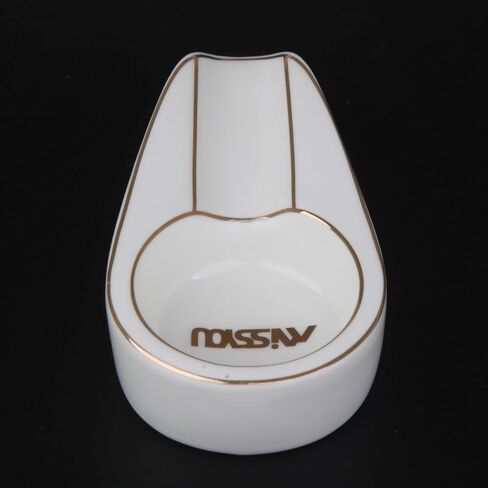 Premium White Cigar AshTray for Outdoor Use - Stylish Ashtray for Men, Perfect for Patios and Outdoor Cigar Enthusiasts wanther in Saudi Arabia