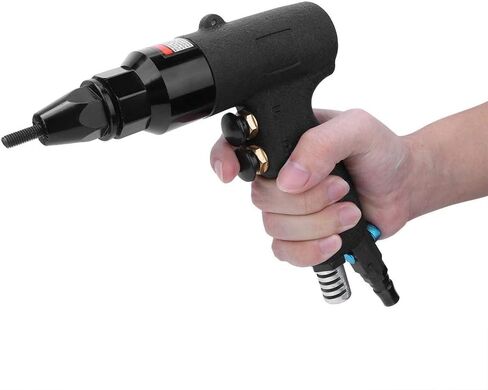 Pneumatic Rivet Gun Air Riveting Tool, M5-M6 Thread Air Riveting Hand Power Tool 700rpm in Saudi Arabia