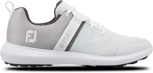 FootJoy mens Fj Flex Golf Shoe, White, 8.5 US in Saudi Arabia