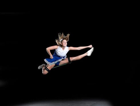 تدريب اللياقة البدنية للمرونة من Cheer Cheerleader لتحسين القفزات والحركات المثيرة والهبوط - أربطة مقاومة الساق، حزام الحركات، تنزيلات التدريب الرقمي in Kuwait