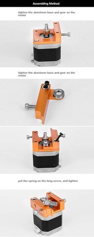 أحدث مجموعة ترقية الطارد المزدوج K280 2 في 1 للطابعة ثلاثية الأبعاد HE3D delta K280 DIY in Kuwait