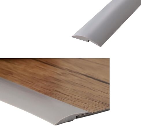 Self Adhesive Floor Transition Strip, Laminate Floor Strip Carpet Transition Strip Floor Threshold Divider Strips, Flooring Edge Trim, Suitable for Height Less Than 3mm/5mm (3mm/6.56ft, Black) in Saudi Arabia