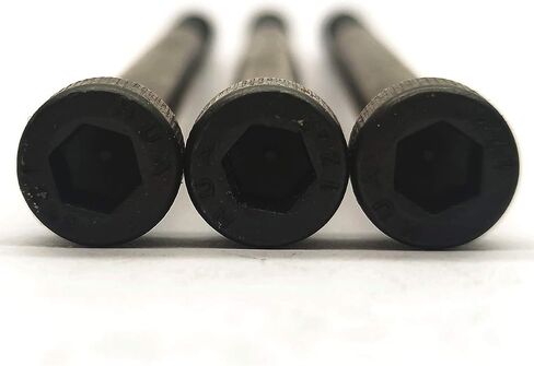 M8-1.25x25mm 12.9 الصف سبائك الصلب المقبس غطاء رأس مسامير البراغي ألين المقبس محرك أسود أكسيد النهاية 12.9 فئة 25 قطعة in Kuwait