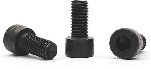 M8-1.25x25mm 12.9 الصف سبائك الصلب المقبس غطاء رأس مسامير البراغي ألين المقبس محرك أسود أكسيد النهاية 12.9 فئة 25 قطعة in Kuwait