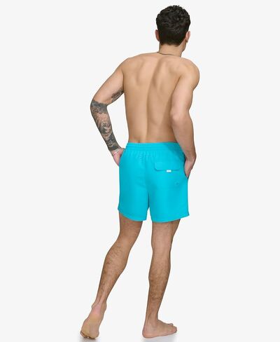 DKNY Men's Lightweight Quick Dry Volley UPF 40+ Protection Swim Trunk in Saudi Arabia