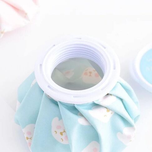 6" Mini Ice Pack Hot and Cold Reusable Ice Bag Hot Cold Therapy for Women Pain Relief Kids Head Shoulder Back Knee Sport Injuries (2 Pack: Blue+Pink) in Saudi Arabia