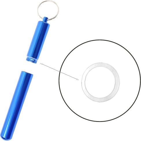 5 قطع من حاوية أنبوب معدني من الألومنيوم مقاس 4.33 بوصة تناسب مقاس كينج، محكمة الغلق، علبة حبوب معدنية خفيفة الوزن، حاوية حبوب منع الحمل، تناسب محفظة الجيب خفيفة الوزن وقابلة للحمل للسفر in Kuwait