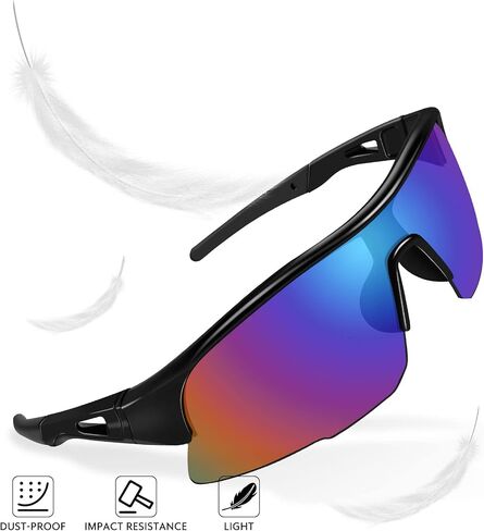 Safety Glasses for Men Women, ANSI Z87.1+UV Protective Eyewear, Impact Resistant Safety Goggles for Sport, Working in Saudi Arabia
