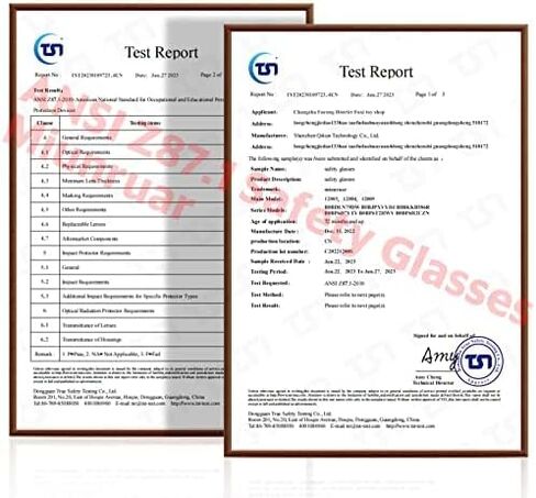 Safety Glasses for Men Women, ANSI Z87.1+UV Protective Eyewear, Impact Resistant Safety Goggles for Sport, Working in Saudi Arabia