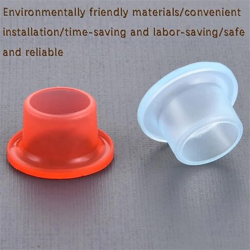 Faucet Leak-Proof Sealing Gasket, Silicone Raw Material Belt, Silicone Gasket Seal for Various Plumbing Fixtures (White,20 Pcs) in Saudi Arabia