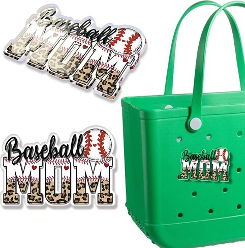 baseball bag charm 3" Acrylic accessories for Beach Women Girls Travel Shopping Party Best in Saudi Arabia