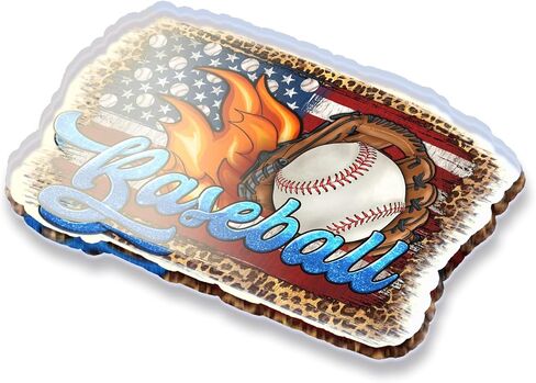 baseball bag charm 3" Acrylic accessories for Beach Women Girls Travel Shopping Party Best in Saudi Arabia