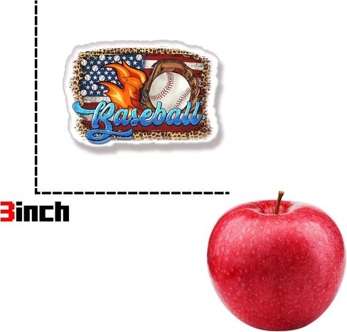 baseball bag charm 3" Acrylic accessories for Beach Women Girls Travel Shopping Party Best in Saudi Arabia