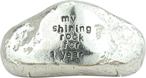 الذكرى السنوية الخامسة والعشرون لفكرة هدية You are My Rock - هدية صخرية معدنية صلبة مصقولة ثقيلة لذكرى سنوية تبلغ 25 عامًا in Kuwait