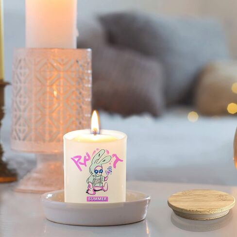 AGH 6oz حامل شموع Tealight الزجاجي التسامي مع أغطية من الخيزران، 12 حزمة من الجرار الزجاجية الشفافة لأوعية الشموع الفارغة لصنع الشموع اليدوية لديكورات حفلات الزفاف، ديكور طاولة المنزل. in Kuwait