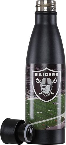 foco NFL unisex-adult NFL Team Logo Primetime 18oz Metal Stainless Steel Water Bottle in Saudi Arabia