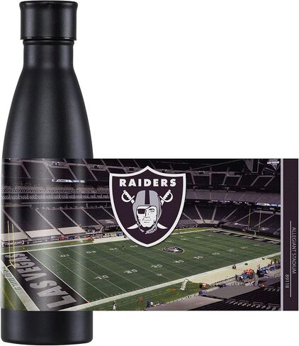 foco NFL unisex-adult NFL Team Logo Primetime 18oz Metal Stainless Steel Water Bottle in Saudi Arabia