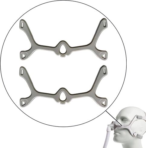 إطار قماشي مكون من قطعتين متوافق مع قناع Wisp CPAP، إطار قماشي بديل Wisp Headgear لقناع CPAP، متوافق مع إطار قماش قناع Wisp، مقاس متوسط in Kuwait