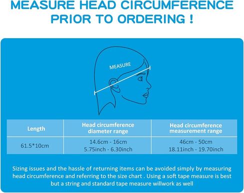 6 Pcs Swimming Headbands for Kids, Adjustable Swimming Ear Protection Bands Cute Cartoon Waterproof Swim Headbands for Girls Swimmers Age 6-12, Head Circumference 18.11-19.70 Inch in Saudi Arabia