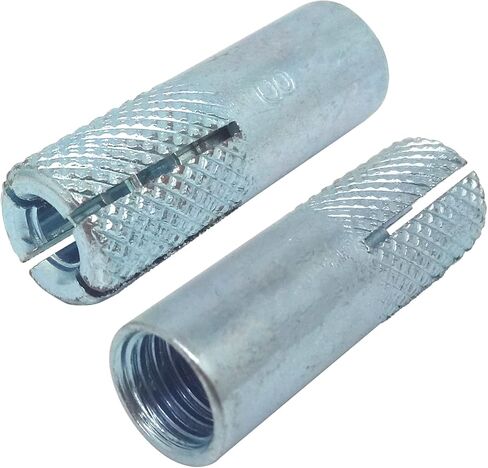 20pcs Zinc Plated Metal Knurled Drop in Anchor,Drop-in Anchor Zinc Plated Fasteners (M8) in Saudi Arabia