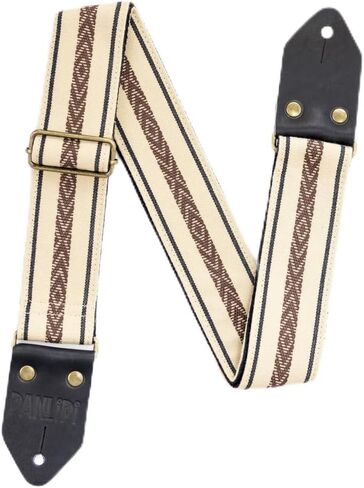 Handmade Panlipi Strap Loom Weave Cuabao Bagu05 Cream Guitar Strap Electric Guitar Strap Acoustic Guitar Strap, Large in Saudi Arabia