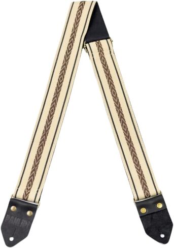 Handmade Panlipi Strap Loom Weave Cuabao Bagu05 Cream Guitar Strap Electric Guitar Strap Acoustic Guitar Strap, Large in Saudi Arabia