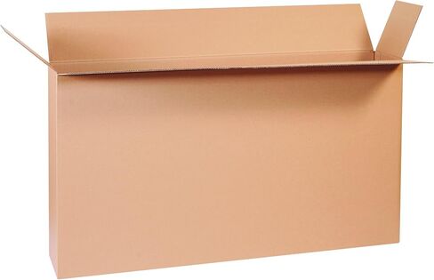 Tape Logic TLHD48824FOLMS Heavy-Duty Side Loading Moving Boxes, 48" L x 8" W x 24" H, 24" Height, 8" Width, 48" Length, Kraft (Pack of 10) in Saudi Arabia