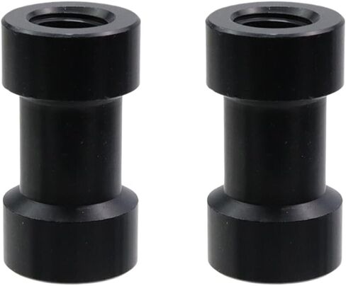 2 PCS Round Aluminum Standoff Spacer Column M6×30mm Standoff Mounts D16mm Black Hardware Spacers for DIY Models, Drone Racing, RC Airplane in Saudi Arabia