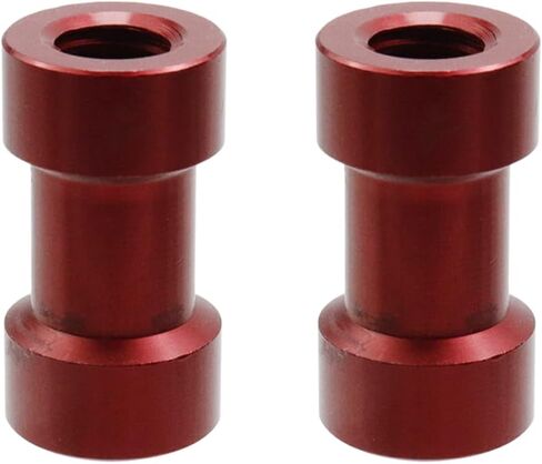2 PCS Round Aluminum Standoff Spacer Column M6×30mm Standoff Mounts D16mm Black Hardware Spacers for DIY Models, Drone Racing, RC Airplane in Saudi Arabia